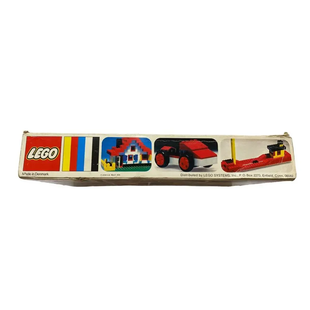 Vintage LEGO Box March 1974 *BOX ONLY No Bricks* Movie TV Prop Compartment